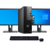 Windows 11 Desktop Computer Dell 3000 SFF | Hexa Core i5-12500 CPU | 32GB RAM | 1TB SSD | Dual 22" LCD's