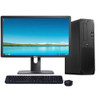 HP Workstation Mini Z2 G4 Windows 11 Pro Desktop Computer | Intel Core i7-8700 (3.2 GHz) Processor | 16GB RAM | 128GB SSD | 24" LCD