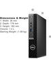 Windows 11 Pro Desktop Computer Dell 7020 Micro | Core i5-14500 (2.6 GHz) CPU | 32GB RAM | 512GB SSD
