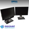 Cheap, used and refurbished Dell 19" LCD Monitors Widescreen Ultrasharp 1909W(Lot of 2) With (1) Dell Soundbar