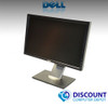 Overhead View Dell 19 Inch Ultrasharp 1909W Widescreen LCD Monitor with VGA and Power Cables (Lot of 8 LCD Monitors)