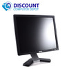 Right Side View Dell UltraSharp 1707-1708 17" PC LCD Monitor (Grade-B Lot of 10) with VGA Cables (Lot of 10)