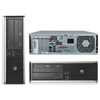 Fast HP Desktop Computer Windows 10 Core 2 Duo 4GB 250GB DVD-RW 17"LCD and WIFI