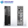 Right Side View Lenovo M81 Desktop Computer Intel i5-2400 3.2GHz 8GB 1TB Windows 10 Pro WiFi