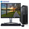 Right Side View Lenovo M91 Windows 10 Home Desktop Computer PC Intel Core i5-3570 3.2GHz 4GB 160GB with a 17" LCD and WIFI
