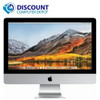 Left Side View Apple iMac 21.5" Desktop Core i5-4260U 1.4GHz 8GB RAM 500GB HDD Mac OS Mid-2014 w/ Keyboard & Mouse