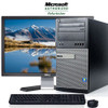 Front View Dell 3020 Desktop Computer Core i5 3.2GHz 8GB 2TB with a 22" LCD Windows 10