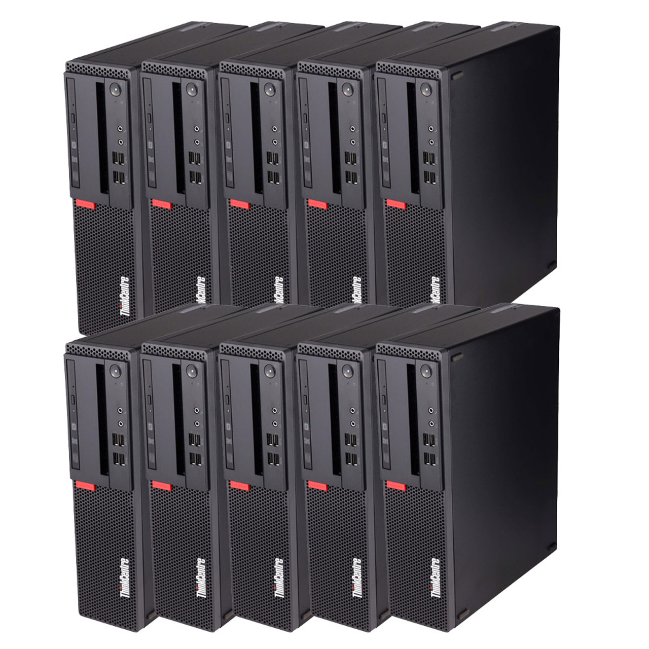 Lot of 10 Desktop Computers Lenovo M710s Core i5 7th gen 3.0GHz