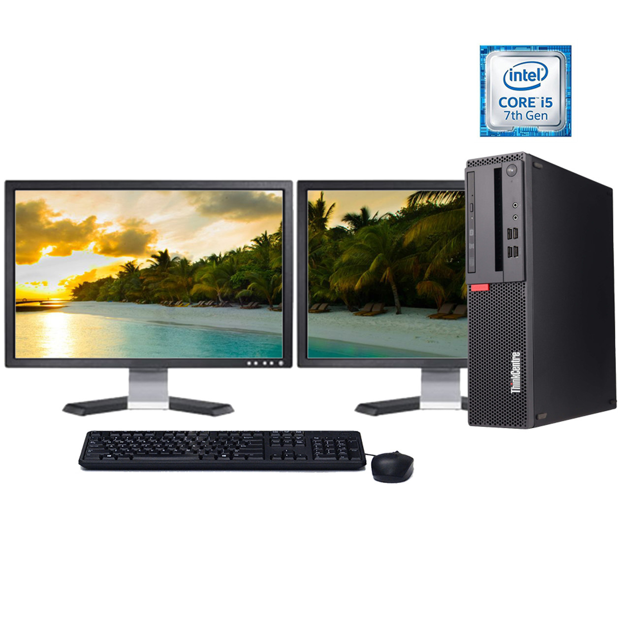 Lenovo M710s Desktop Computer Core i5 7th Gen 3.0GHz Processor ...