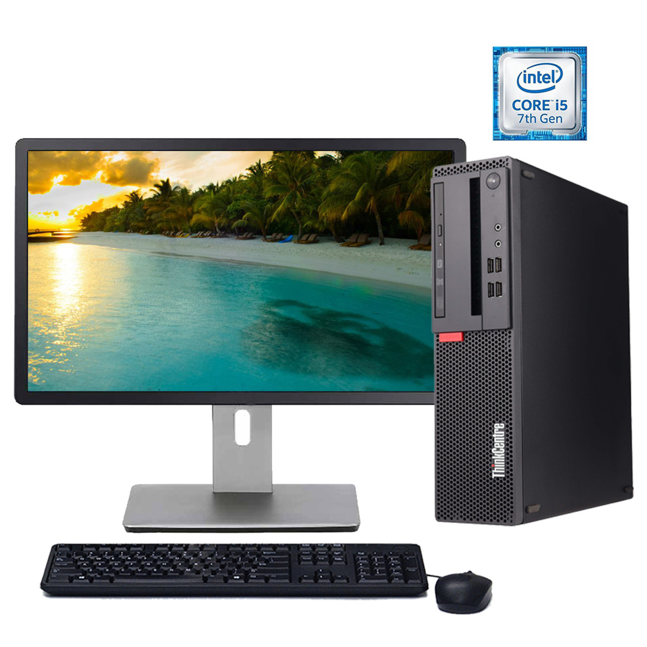 Pest Merg Aanbevolen Lenovo M710s Desktop Computer Core i5 7th Gen 3.0GHz Processor ( Customize  Your PC)