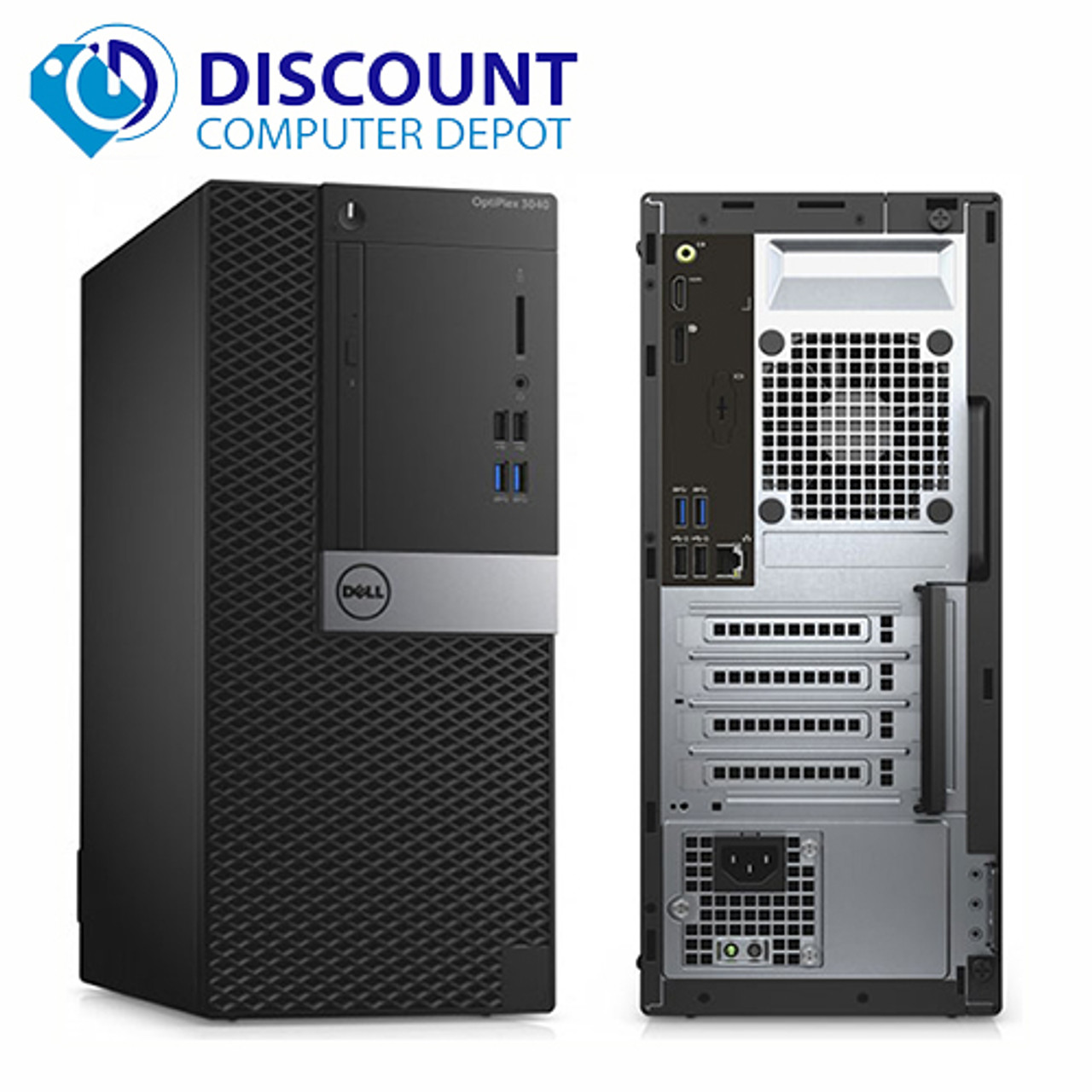 Dell OptiPlex 7040 Computer Tower i7 3.20GHz 16GB 512GB SSD 1030 Graphics  Card Windows 10 Pro