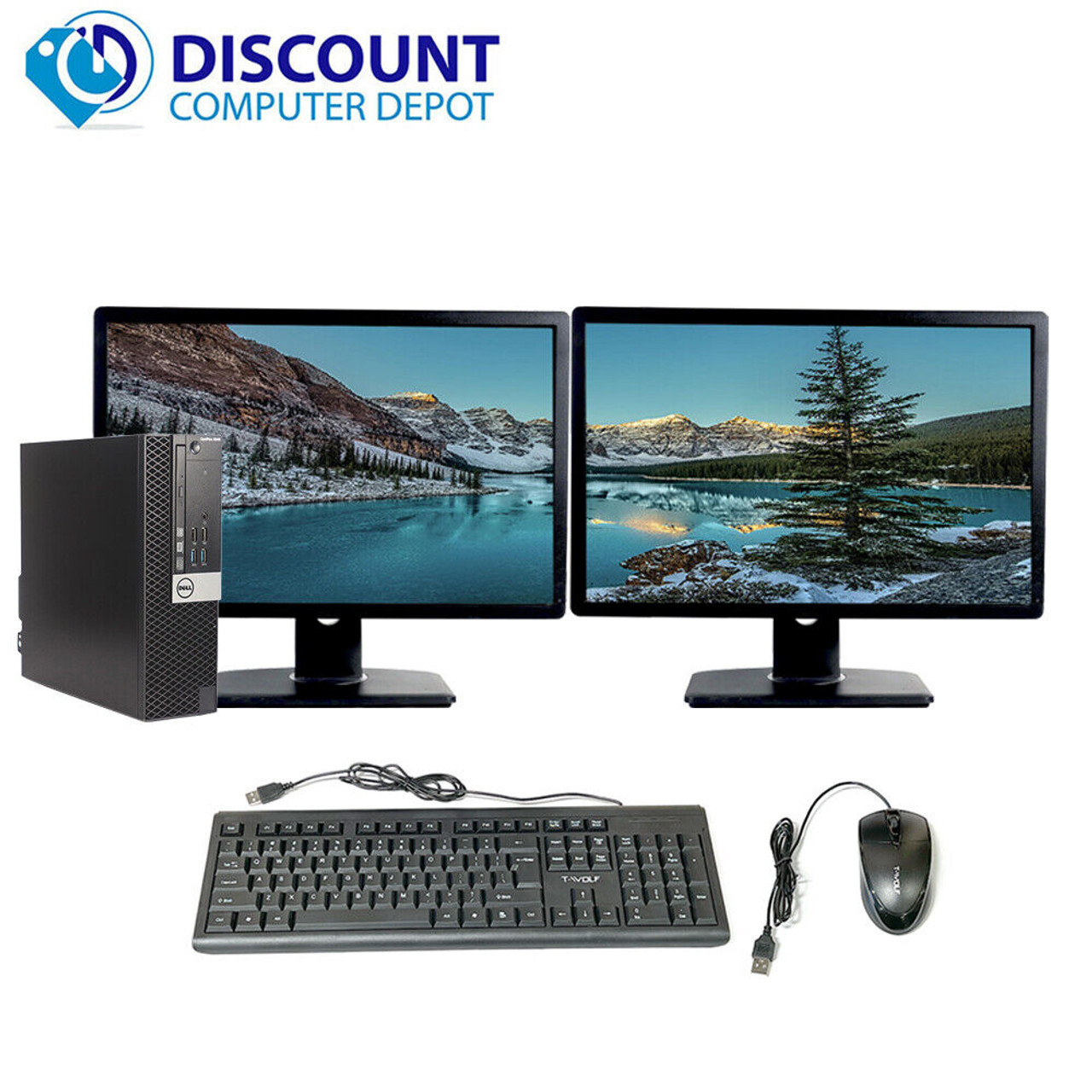Dell OptiPlex 7040 SFF Computer Core i5-6500 16GB 1TB SSD