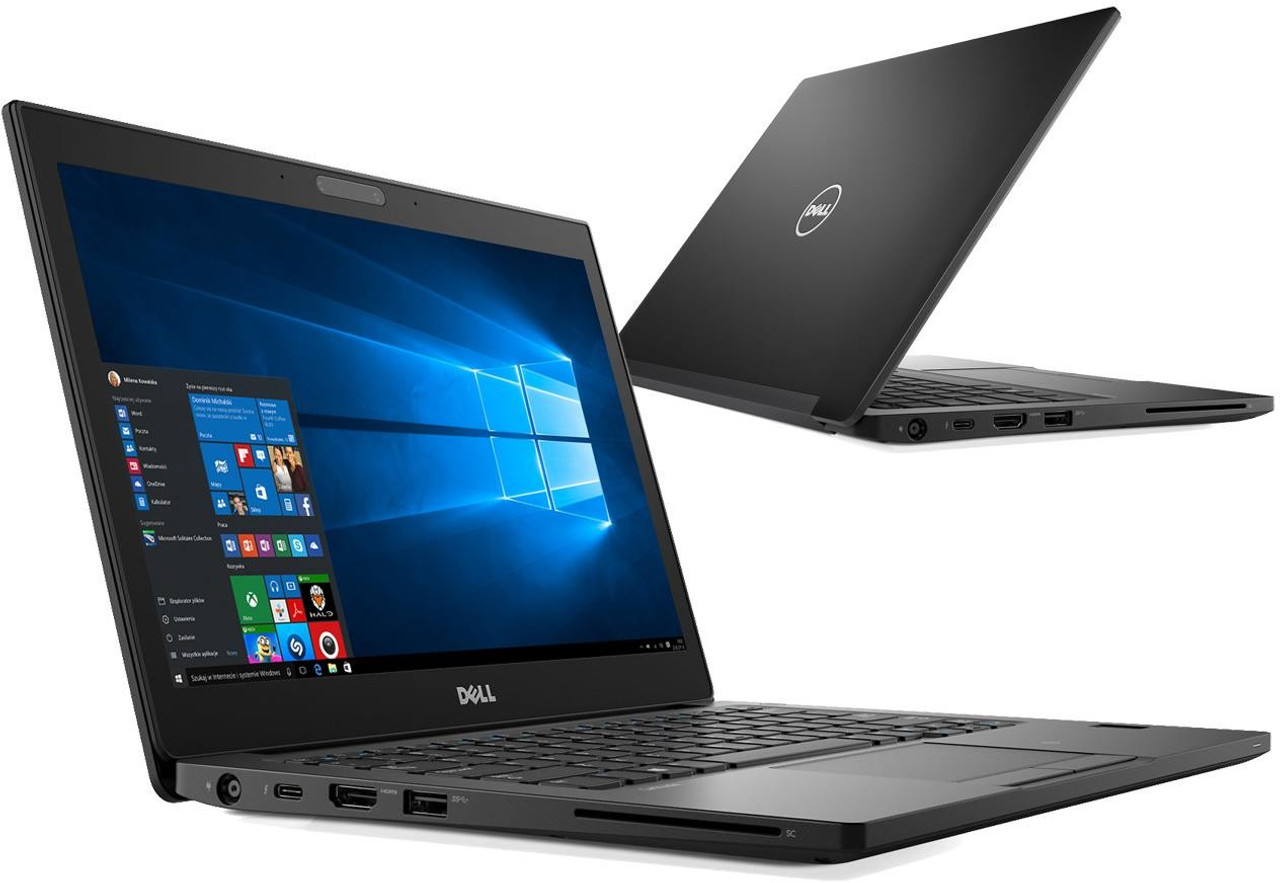 Dell Latitude 7290 12.5 Intel Core i5 8th Gen Quad-Core 8GB 256GB NVMe SSD  Windows 11 Home w/ HDMI USB-C/DisplayPort