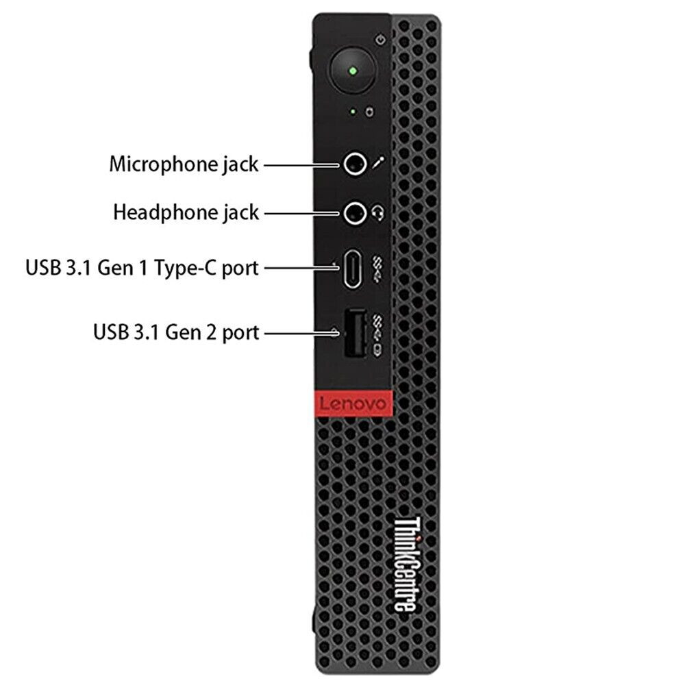 Lenovo ThinkCentre M720q Intel Core i5 8th gen 16GB RAM 512GB SSD