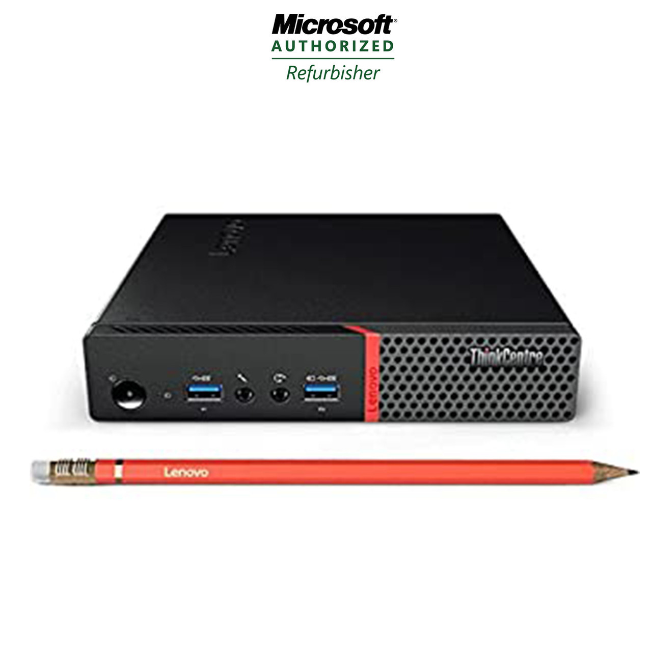 Lenovo ThinkCentre M700 Micro Tiny Desktop Computer Intel Core i3 6th gen  8GB RAM 256GB SSD Wi-Fi Windows 10 Professional