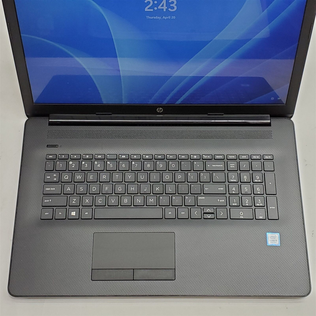 HP Laptop 17-by1xxx Intel Core i5 8th Gen 8GB RAM 512GB SSD Wi-Fi