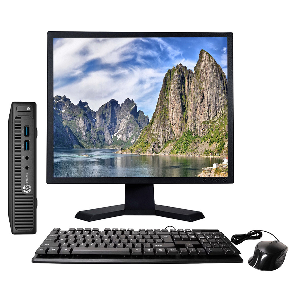 HP ProDesk 400 G1 Micro Desktop Intel Core i3 4th Gen 8GB RAM