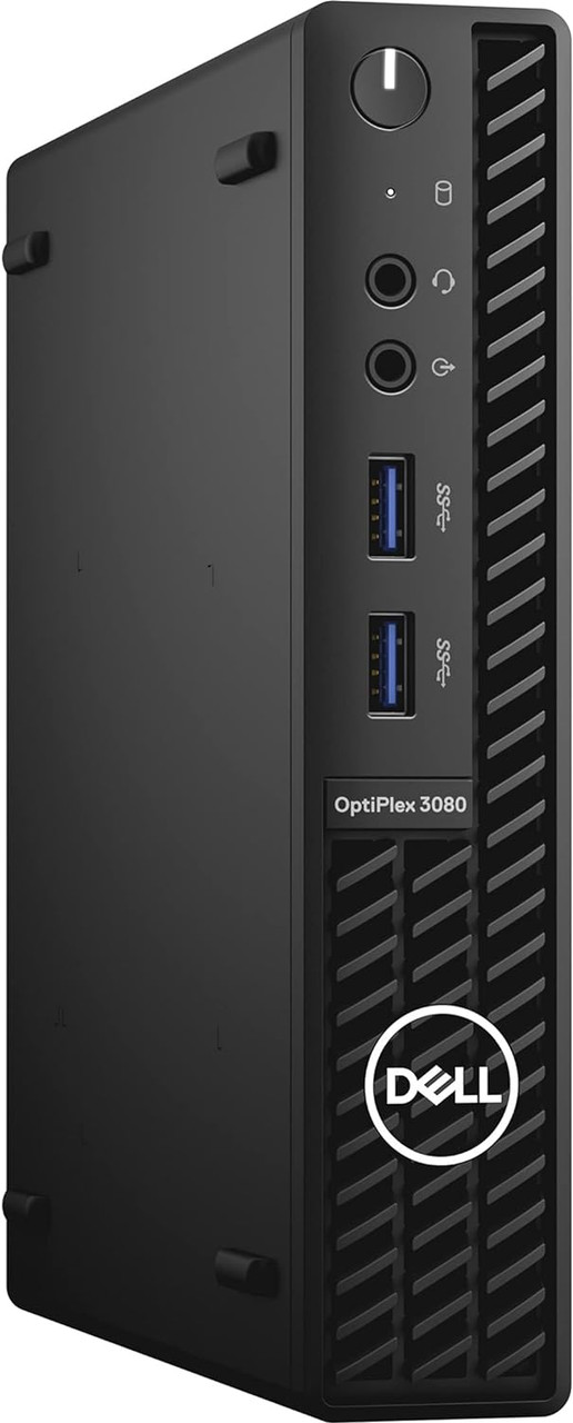 Dell OptiPlex 3080 Micro Computer Intel Core i3 10th Generation 8GB RAM  128GB SSD Wi-Fi Windows 11 Professionals