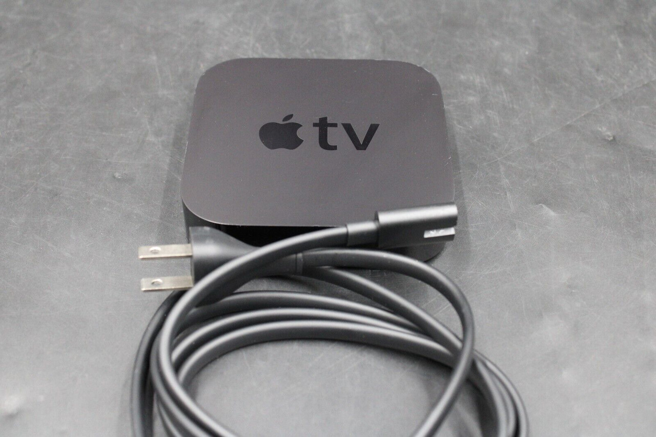 Apple TV A1469 3rd Generation HD Media Streamer With Power Cord No Remote