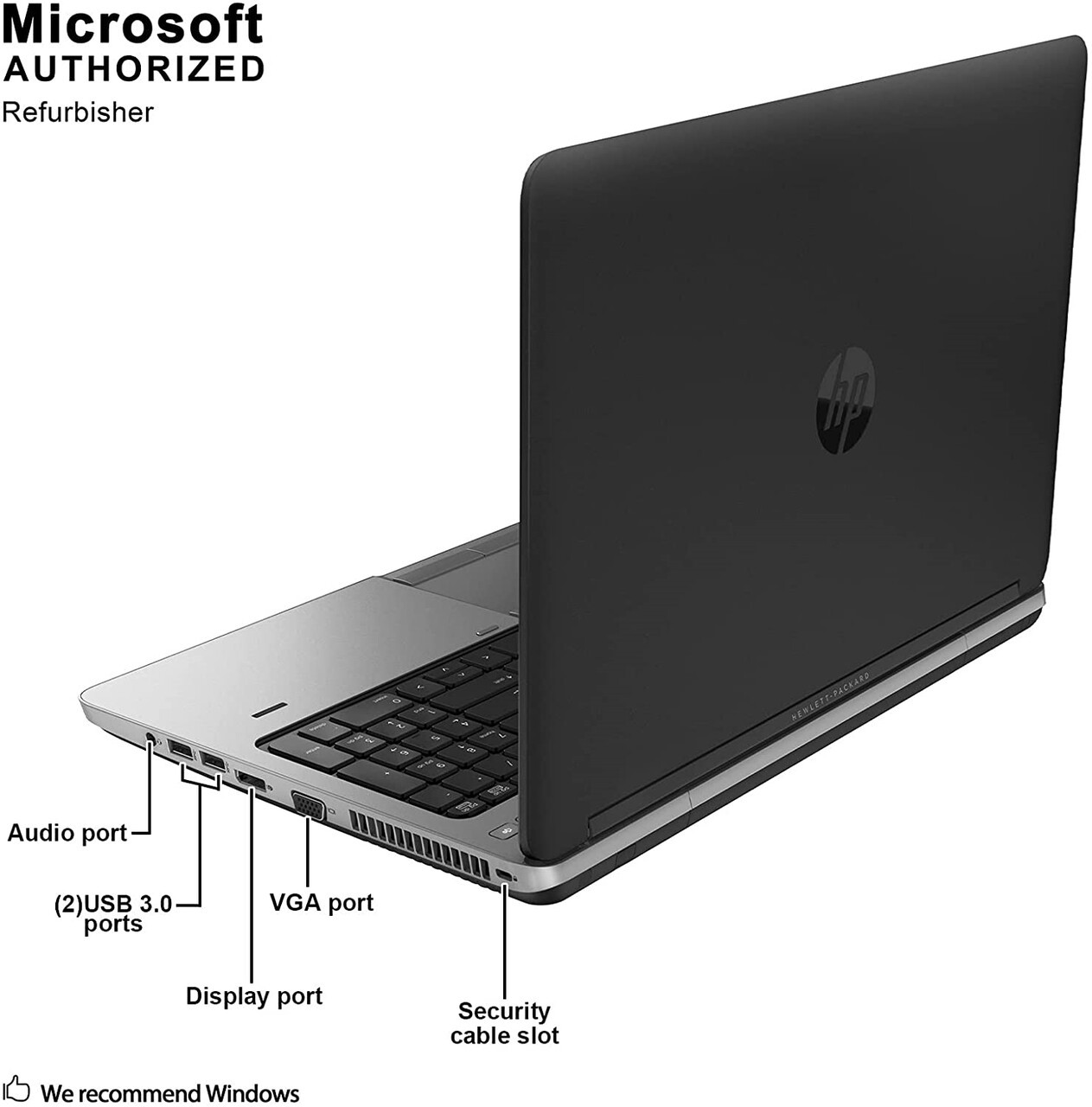 HP ProBook 640 G1 14in Laptop Intel i7 8GB RAM 500GB HDD Windows
