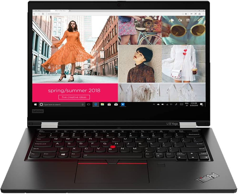 Lenovo ThinkPad L13 Yoga 2-in-1 Touchscreen Laptop 13.3” 8GB RAM