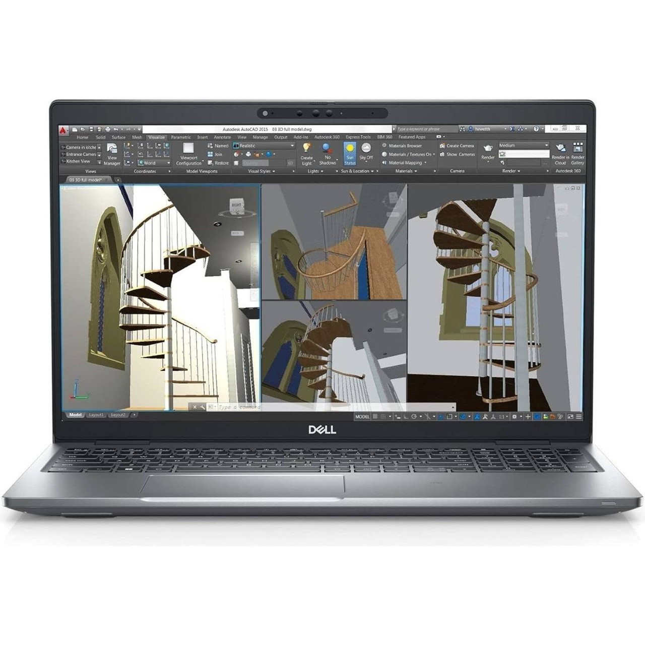 Dell Precision 3571 Laptop 15.6” FHD Intel Core i5 12th Gen 12