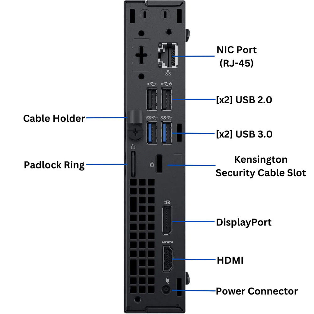 Dell OptiPlex 5060 Windows 11 Pro Desktop Computer | Core i5-8500T