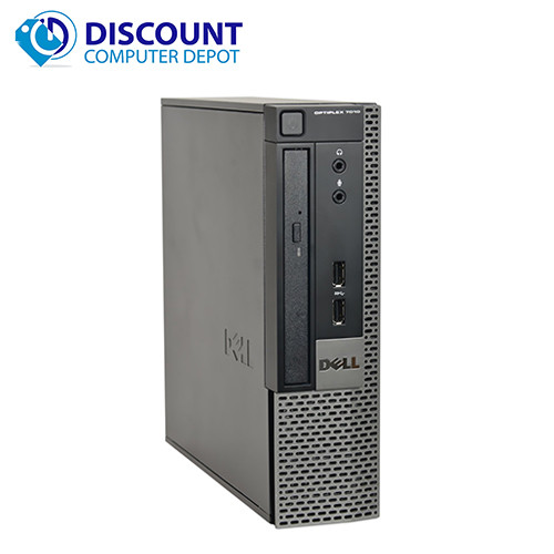 Dell Optiplex 7010 Usff Desktop Computer Pc I5 2 9ghz 8gb 1gb Ssd Windows 10 Home