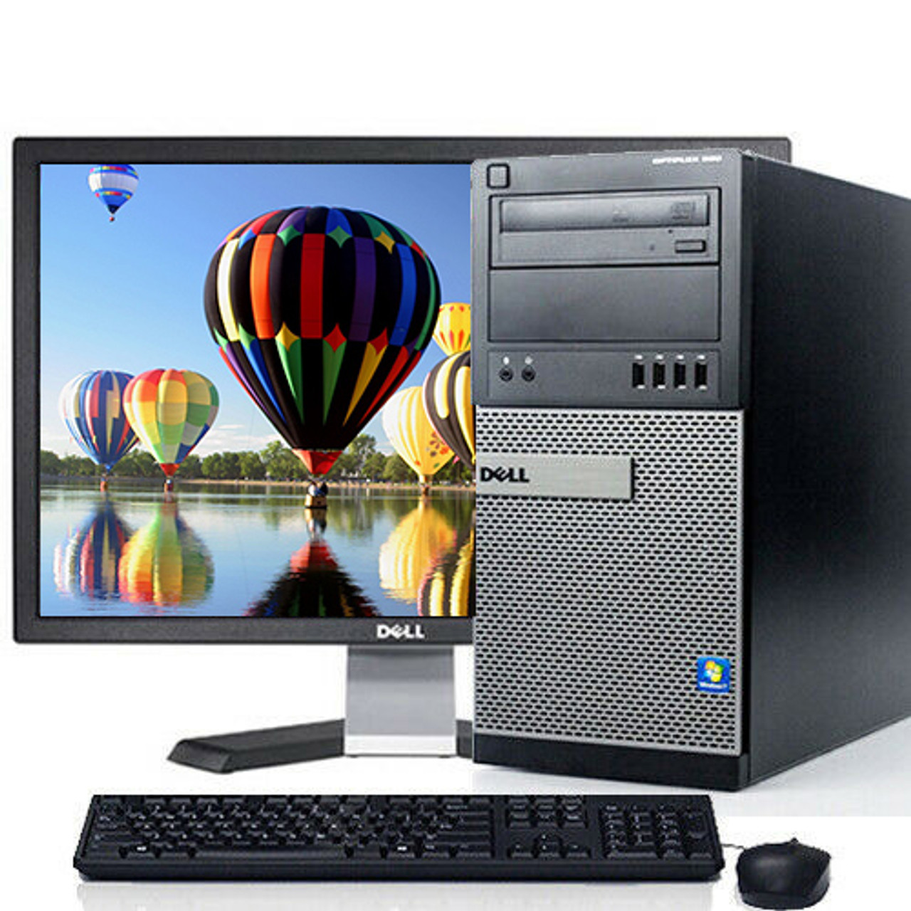 Dell Optiplex 790 Desktop Computer Tower Core I5 8gb 500gb Windows 10 Pro W 19 Lcd And Wifi