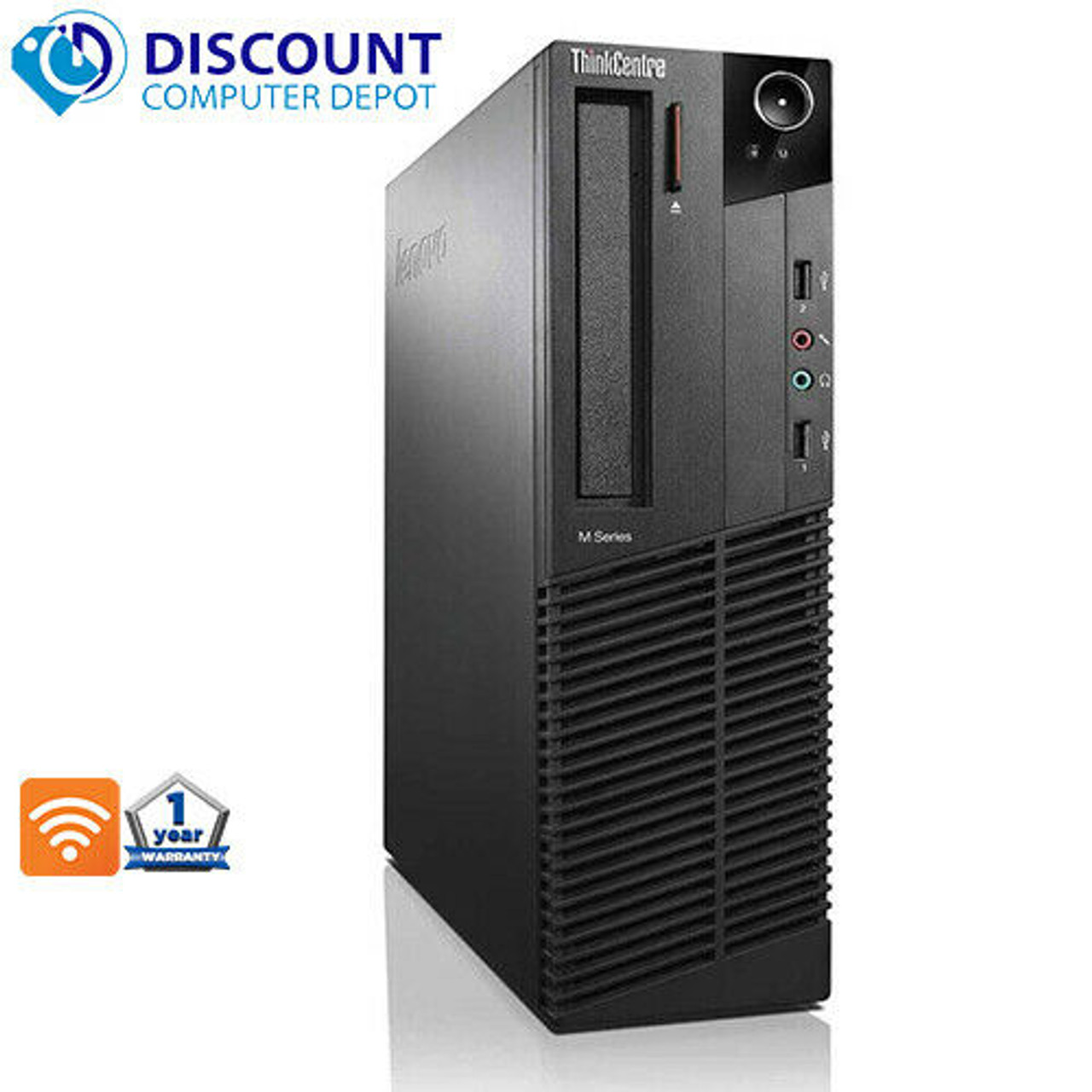 Lenovo ThinkCentre E Small Form Factor Desktop Bundle   4th Gen