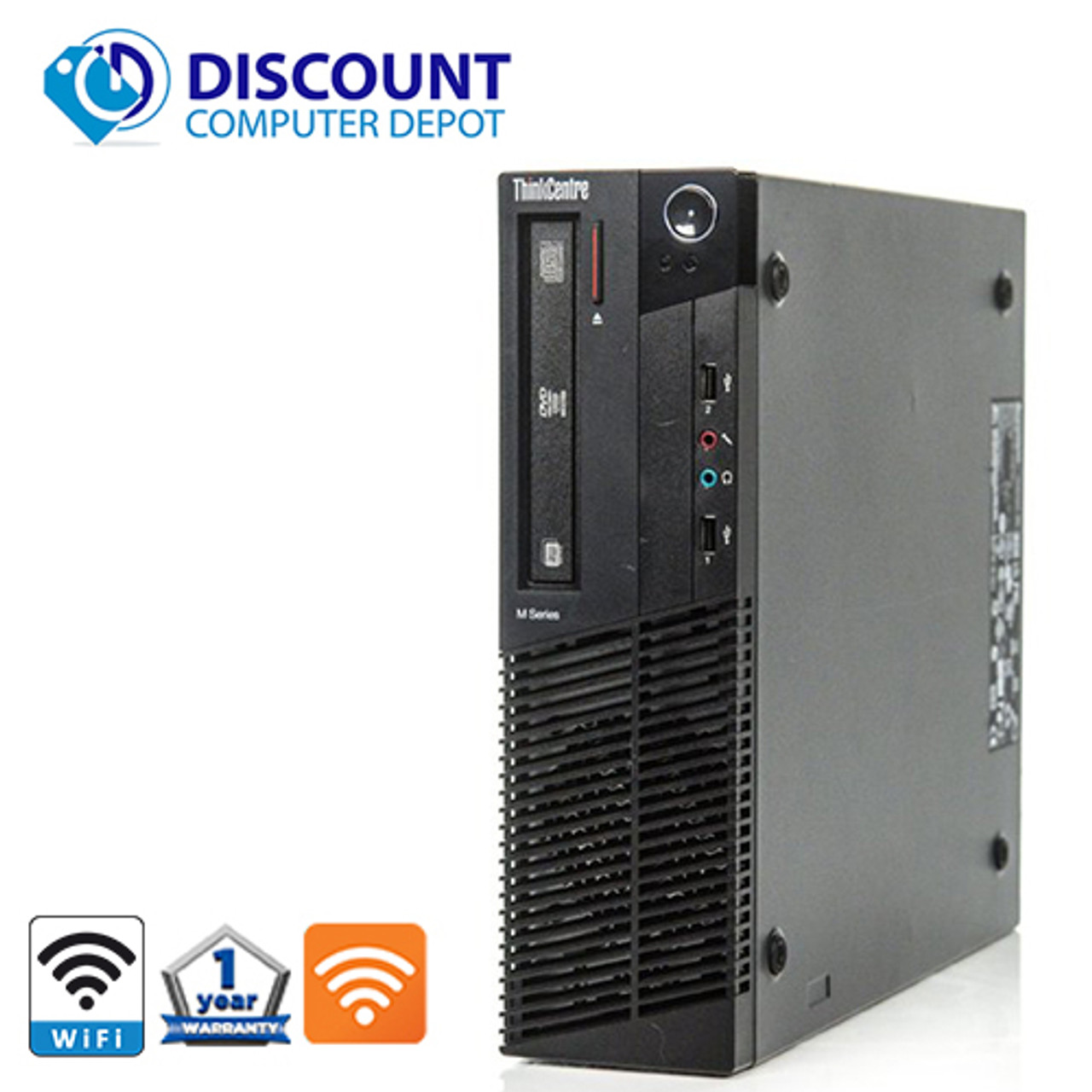 Lenovo ThinkCentre E73 Small Form Factor Desktop Bundle | 4th Gen