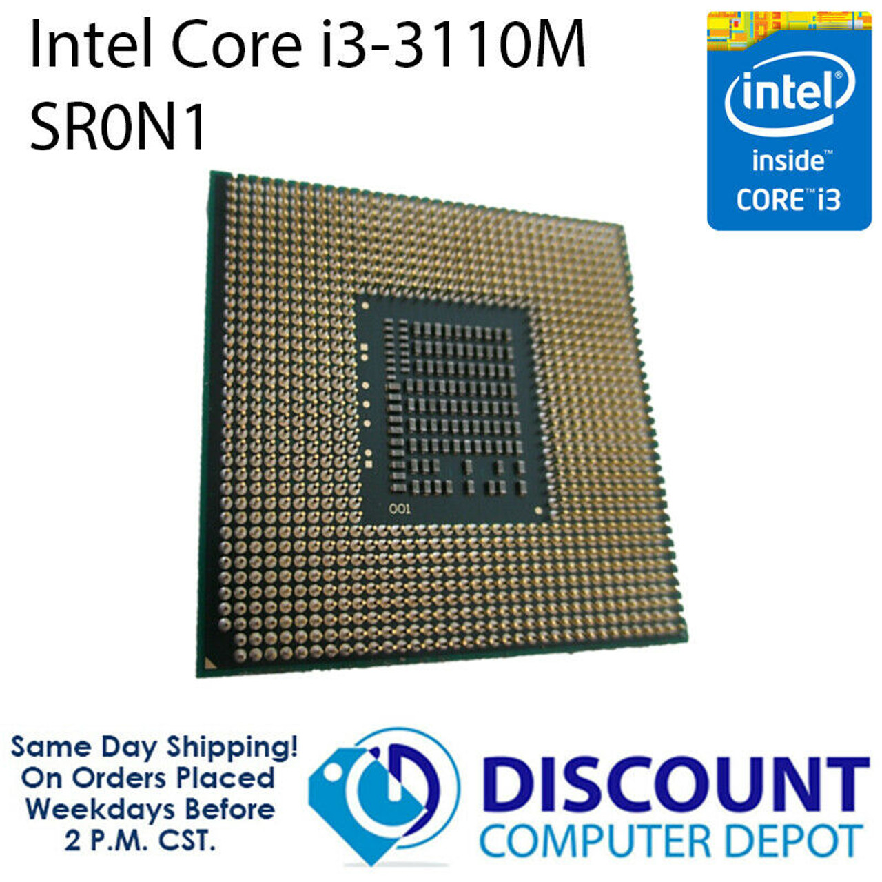 Intel Core i3-3110M 2.4 GHz Dual-Core Laptop CPU Processor SR0N1