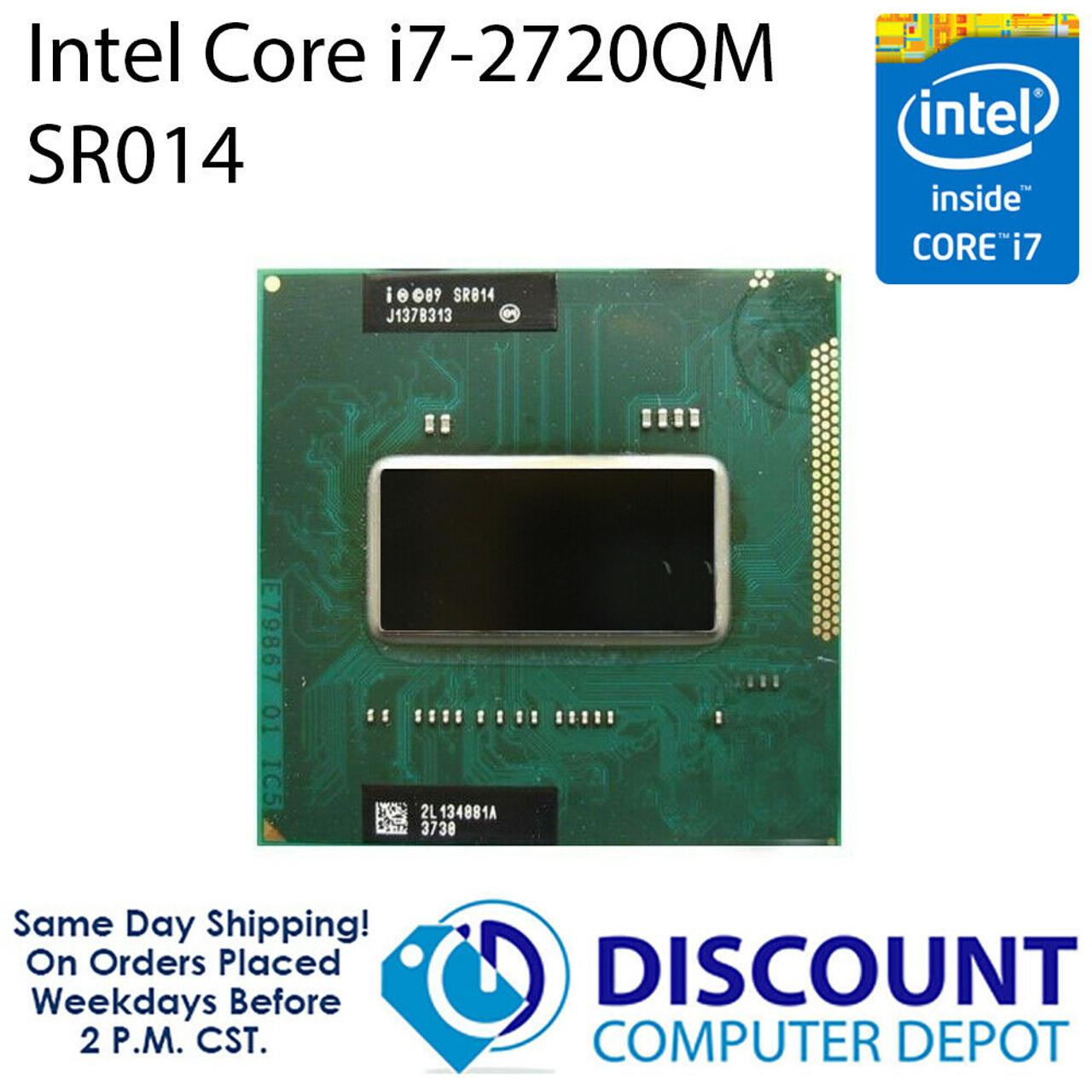 Intel Core i7-2720QM 2.2 GHz Quad-Core Laptop CPU Processor SR014