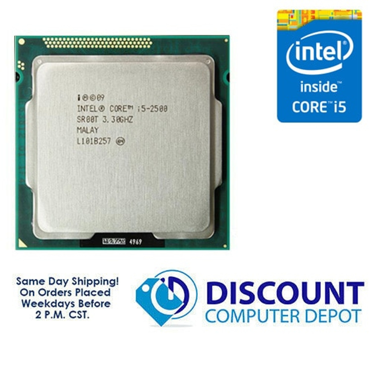 Intel Core i5-2500K Quad-Core Processor 3.3 GHz MB Cache LGA 1155 