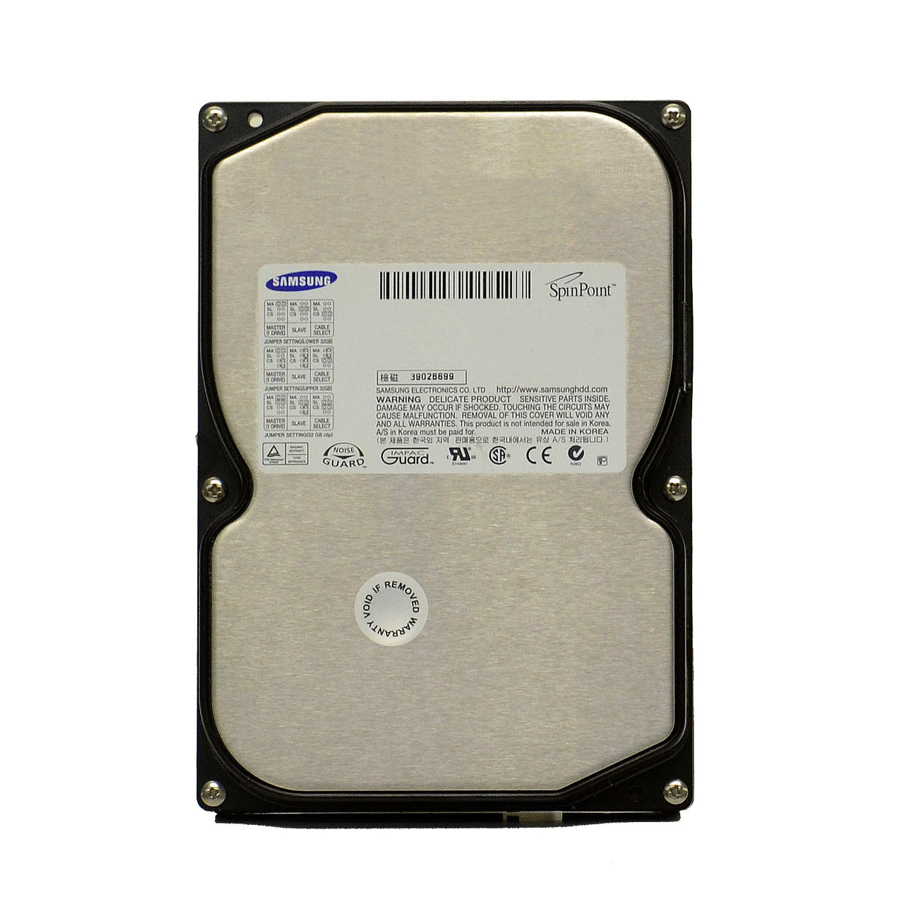 Samsung 80gb Hdd Desk Top Hard Drive 7200 Rpm 3 5 Ide