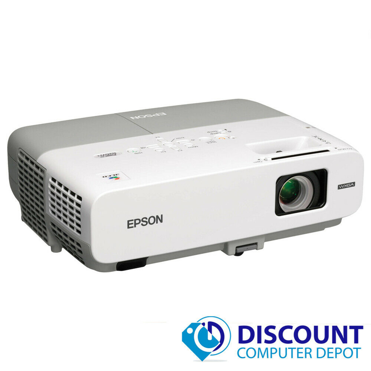 Epson Powerlite 6w 3lcd Projector 2500 Lumens 1080i 1280 X 800 1984 Hours