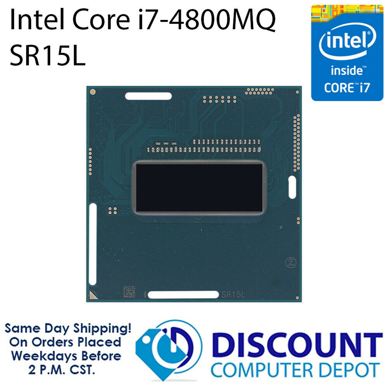 Intel Core i7-4800MQ 2.7 GHz SR15L Laptop CPU Processor PGA 946 G3 Socket