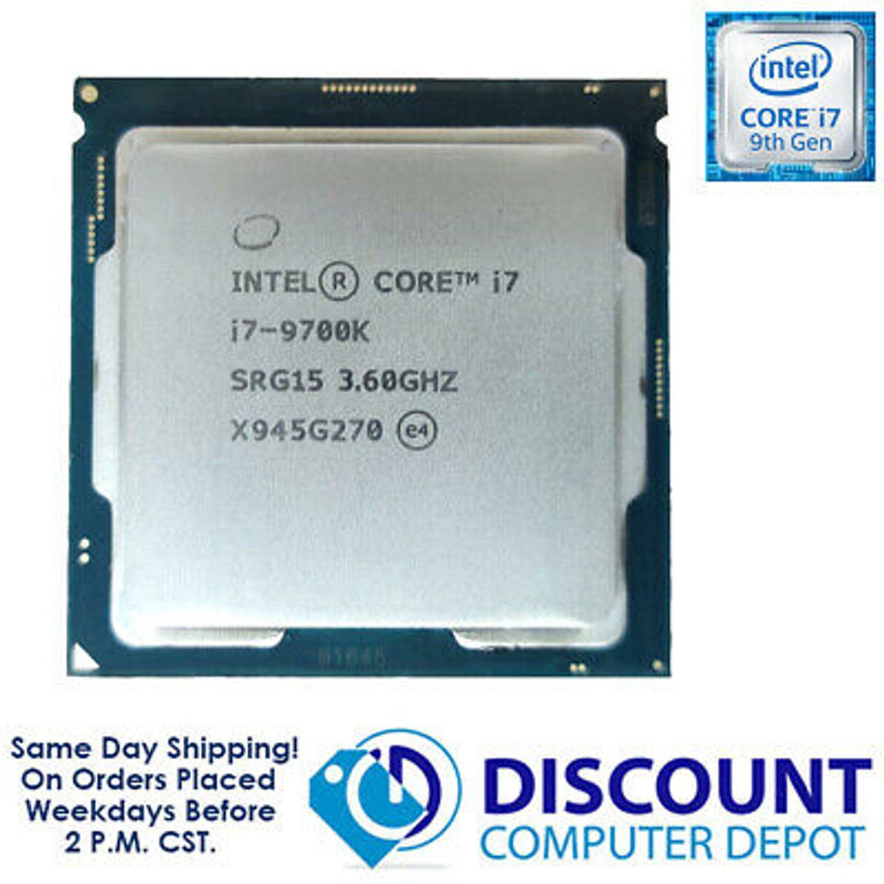 通常在庫品 Core i7 9700K 3.6GHz LGA1151 SRG15 R0 - crumiller.com