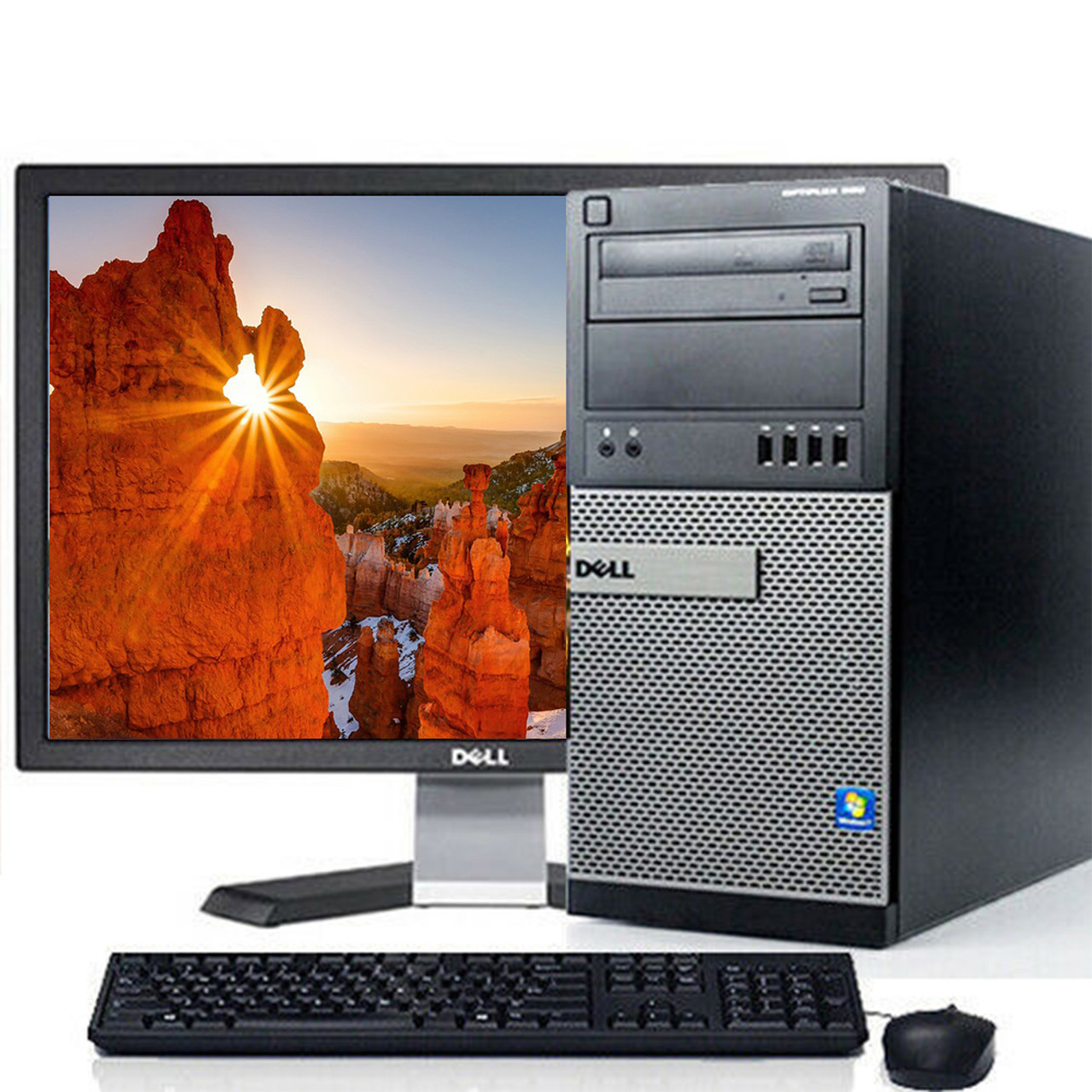 Dell Optiplex Desktop Computer Tower Core i5-4570 8GB 256GB SSD