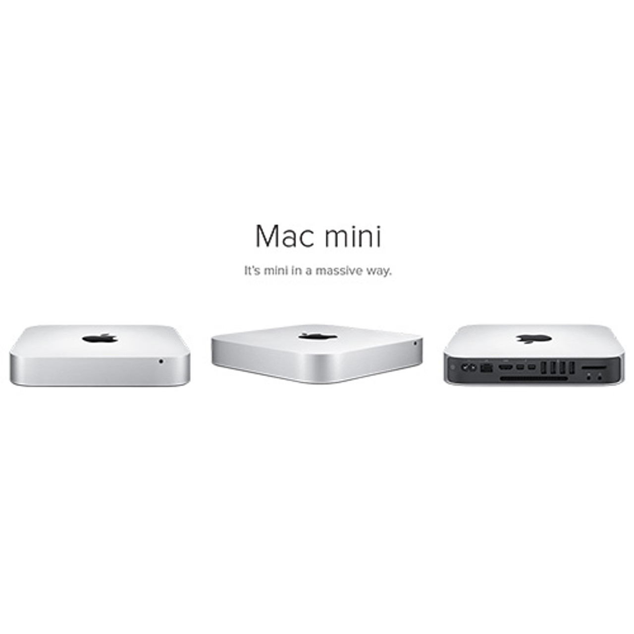 Apple Mac Mini A1347 Computer Core i5 8GB 1TB HDMI Wifi Bluetooth
