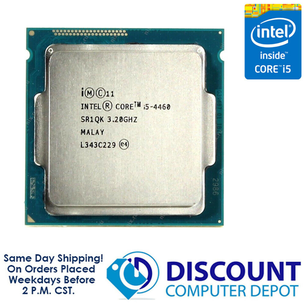 Intel Core i5-4460 3.20GHz Quad-Core CPU Computer Processor