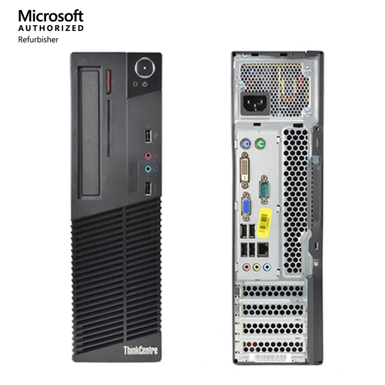 Lenovo Desktop Computer ThinkCentre M93P Intel Core i5 4th Gen 4570 (3.20  GHz) 16 GB DDR3 256 GB SSD Windows 10 Pro 64-bit