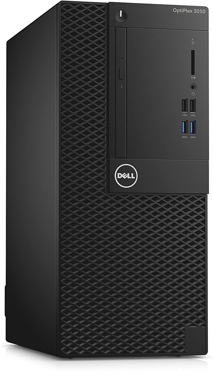 Dell Optiplex 3050 PC Desktop Computer Intel Core i5-7500 X4 3.4GHz 8GB  256GB SSD Windows 10 Pro