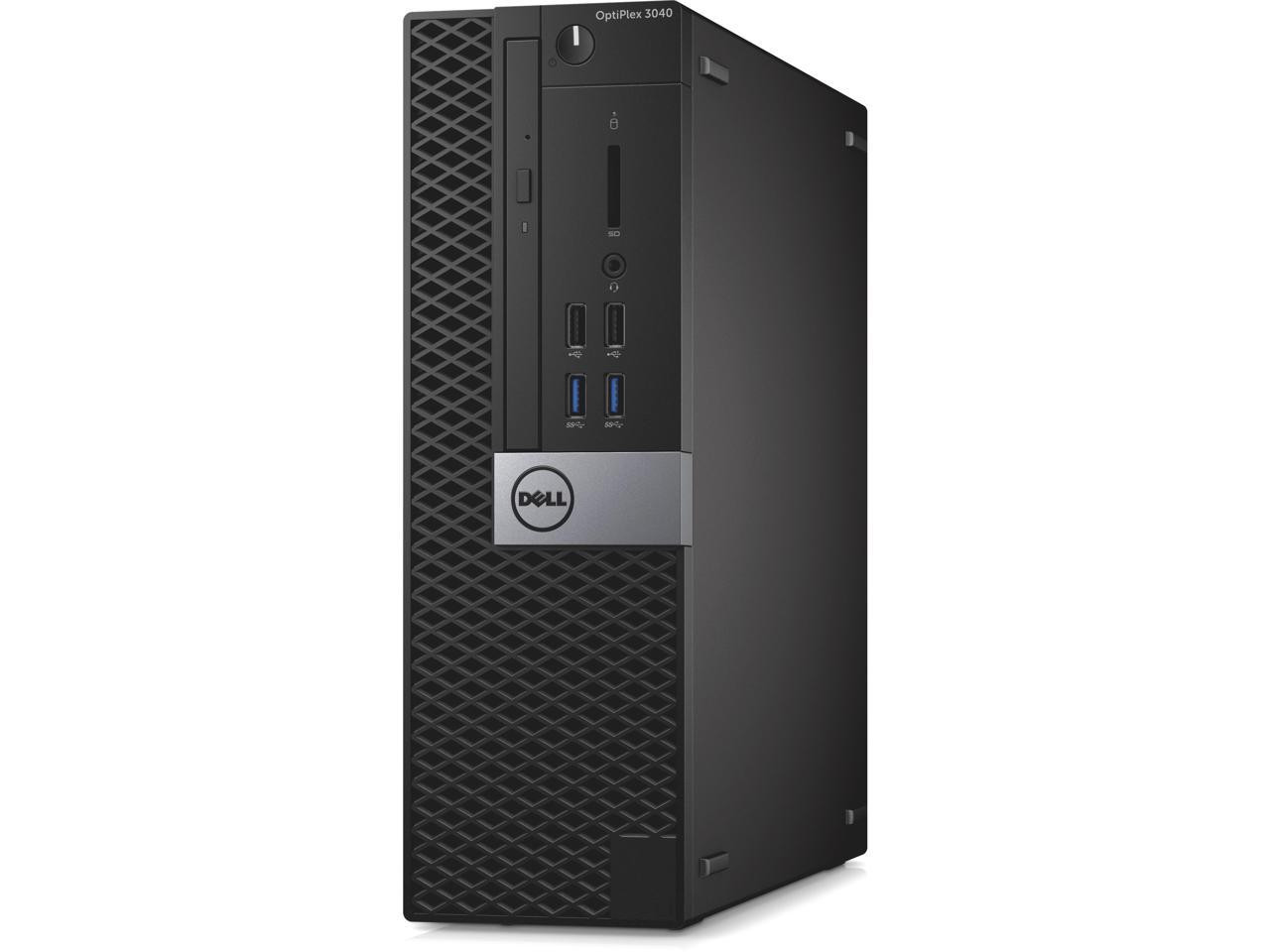 Dell Optiplex 3040-SFF, Desktop Computer Core i3-6100 3.7GHz, 8GB RAM, NEW  256GB Solid State Drive, DVDRW, Windows 10 Pro 64bit