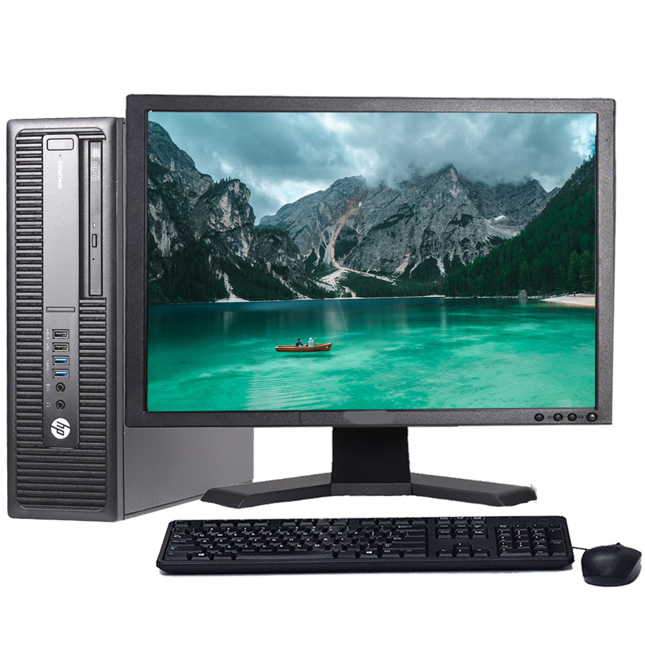 Business HP Desktop Computer PC Intel i3-6100 (3.7GHz) 8GB New 512GB SSD HD  Windows 10 Professional / Customize