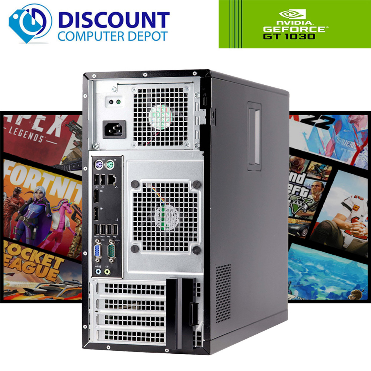 Dell Gaming Computer Tower Core i7 16GB Memory 512GB SSD with