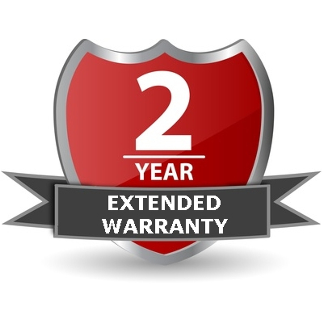 2 year warranty golden label Royalty Free Vector Image