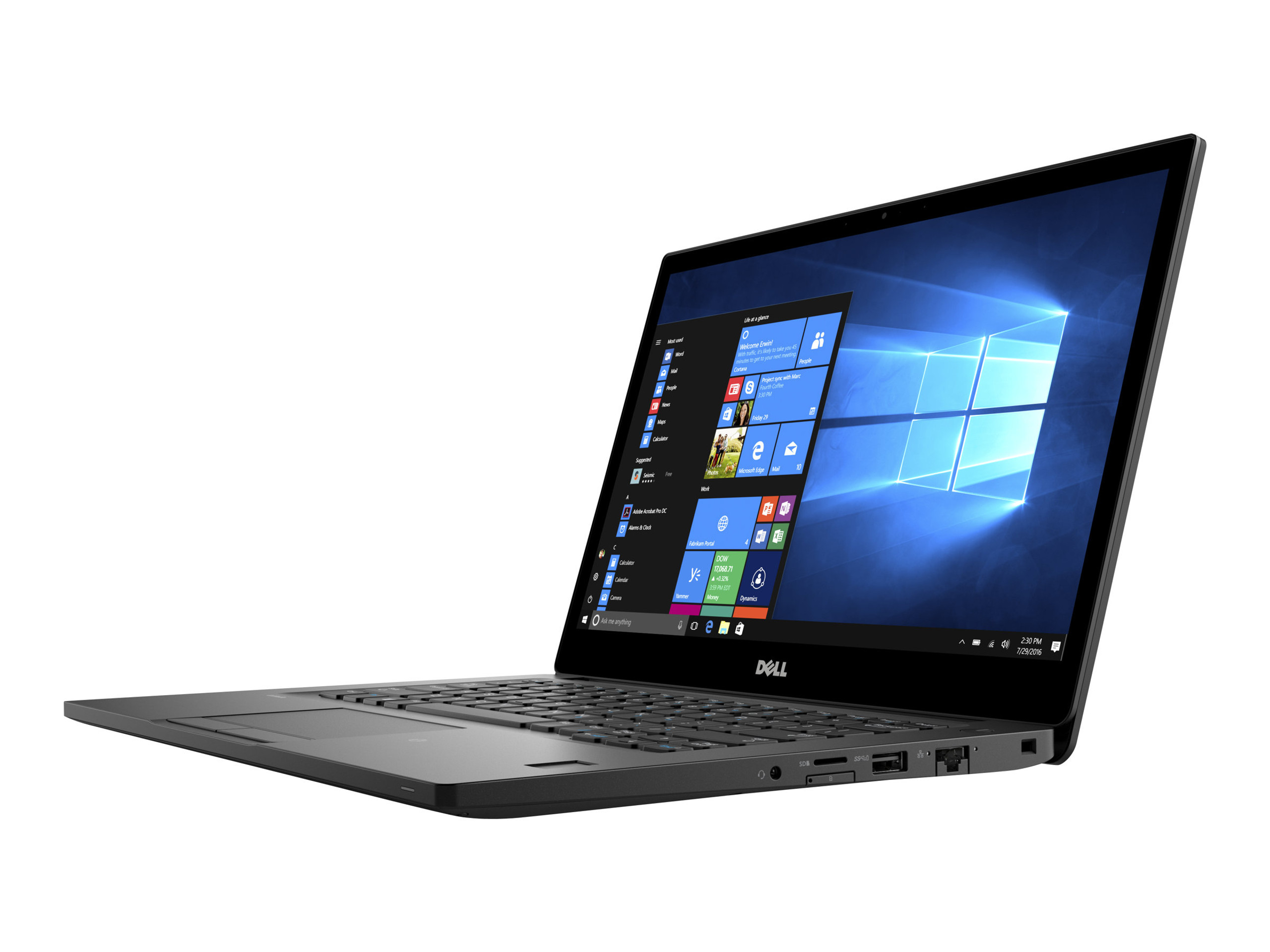 Dell Latitude 7480 14" Laptop Core i5 7th Gen PC 8GB Ram 256GB NVMe SSD Windows 10 Professional