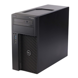 Dell Precision T3620 Tower Intel i5 6th Gen 16GB RAM 500GB HD + 128GB SSD Dual 22" Monitor GT 1030 2GB Windows 10 Pro