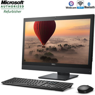 All in One Desktop Computer Dell OptiPlex 7450 Intel Core i7 Processor 7th Generation 16GB RAM 512GB SSD with DVD WIFI Bluetooth Webcam and Windows 10 Pro
